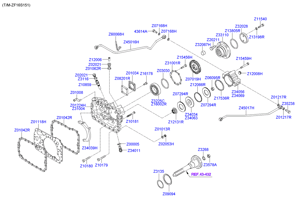 PROPELLER SHAFT (TANDEM)