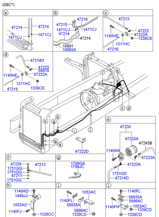 PROPELLER SHAFT (TANDEM)