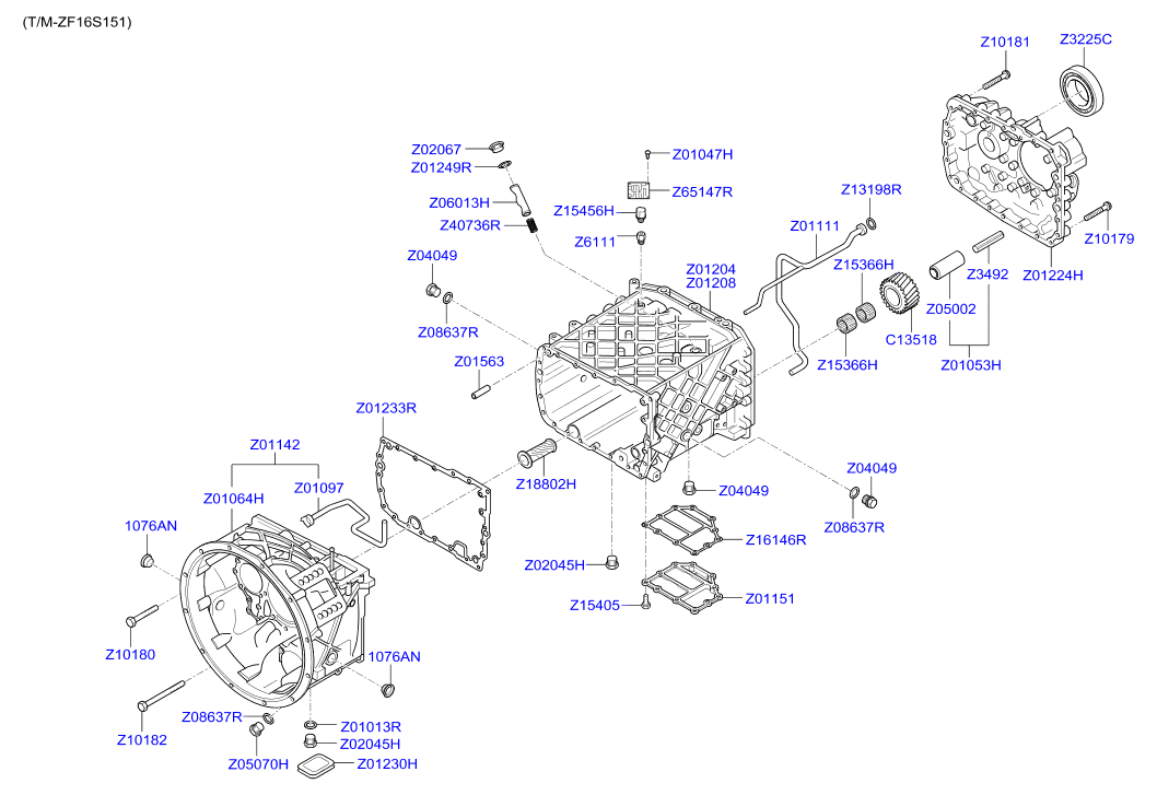 PROPELLER SHAFT (TANDEM)