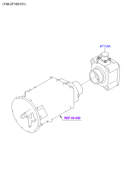 PROPELLER SHAFT (TANDEM)