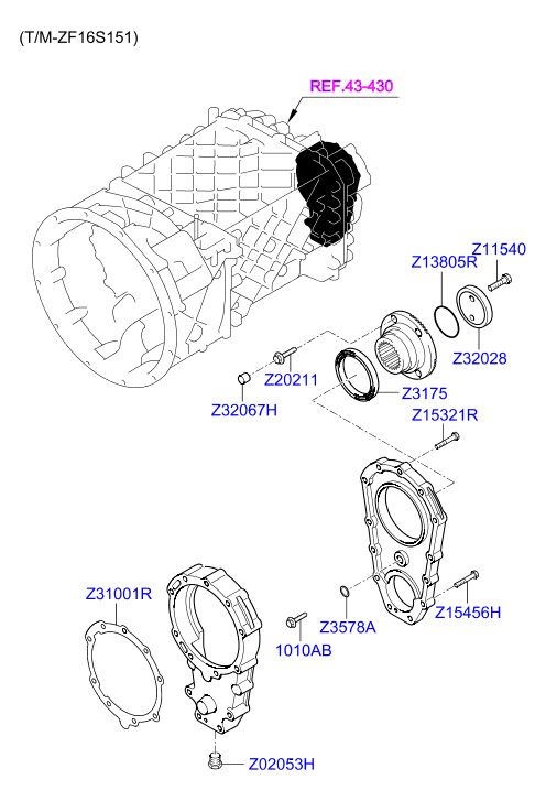 PROPELLER SHAFT (TANDEM)