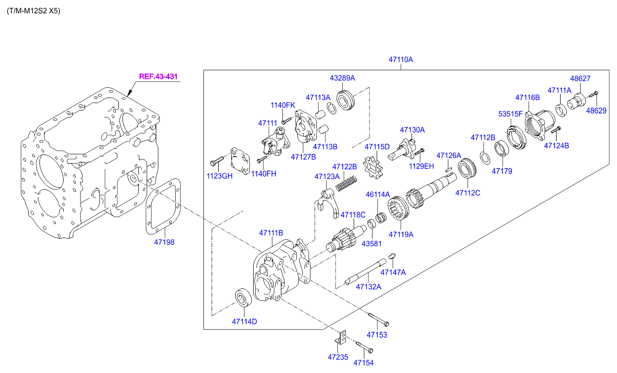 PROPELLER SHAFT (TANDEM)