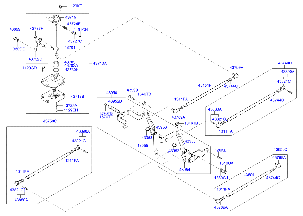 PROPELLER SHAFT (TANDEM)