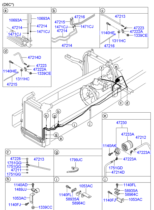 PROPELLER SHAFT (TANDEM)