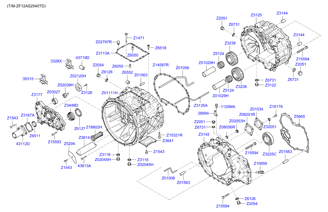 PTO DRIVE SHAFT (DUMP)