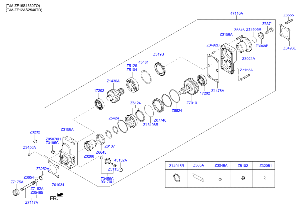 PTO DRIVE SHAFT (DUMP)