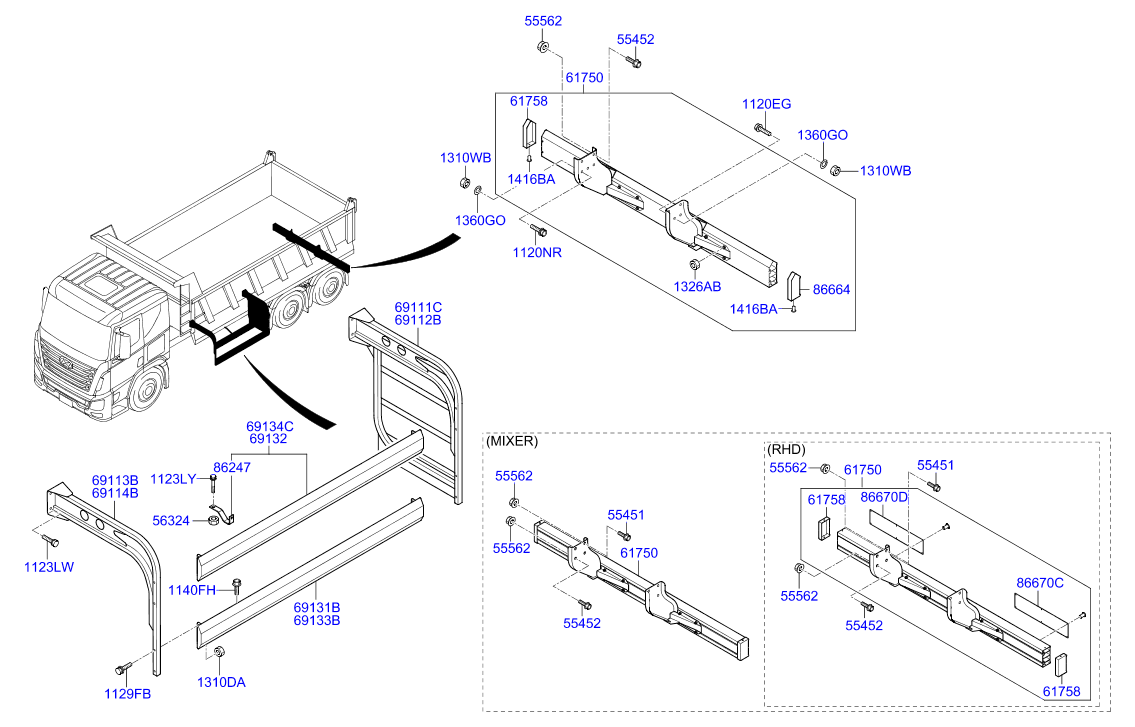 CHASSIS CONTROL SYSTEM (MIXER)