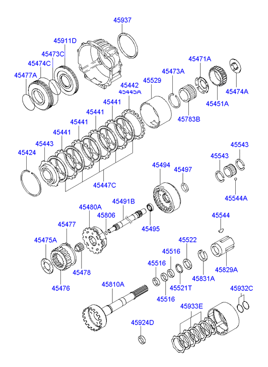 PROPELLER SHAFT (4WD)