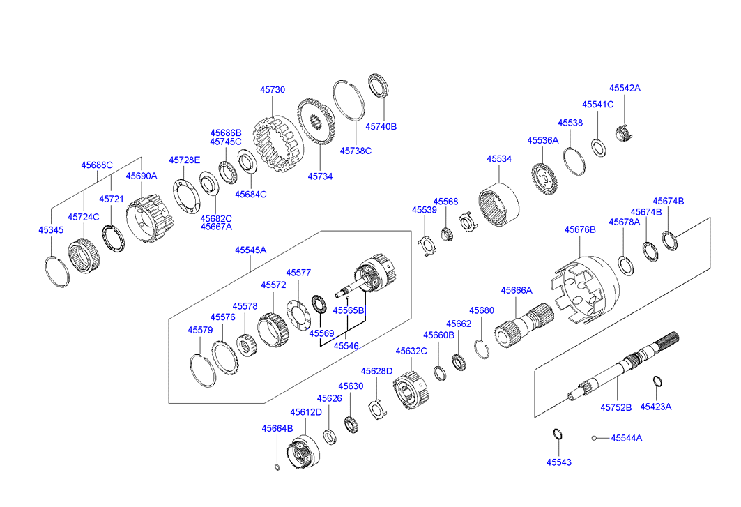 PROPELLER SHAFT (4WD)