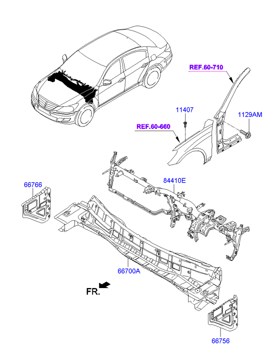 PANEL - REAR DOOR