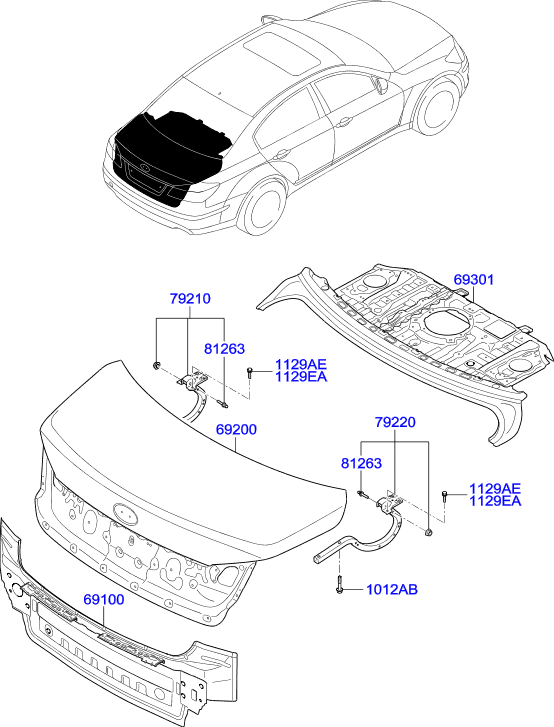 PANEL - REAR DOOR