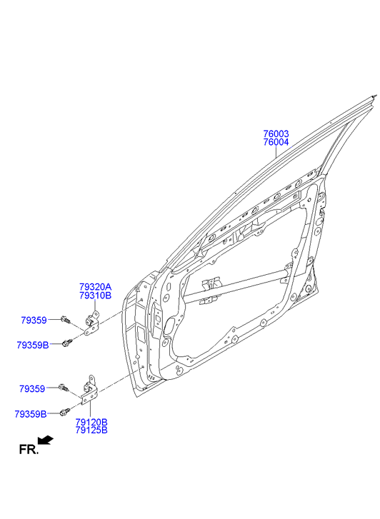 PANEL - REAR DOOR