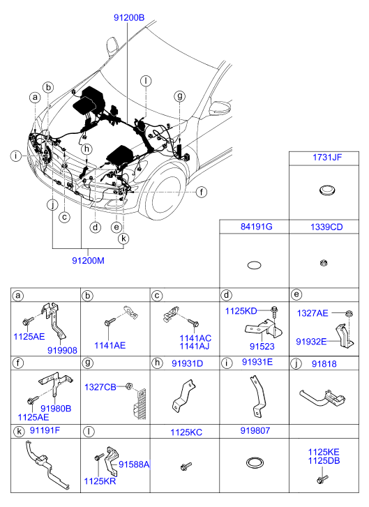 A/C SYSTEM - COOLER LINE, FRONT