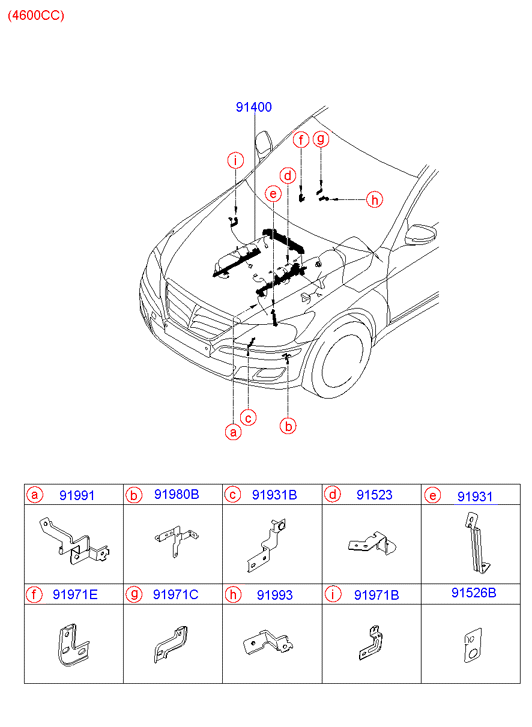 A/C SYSTEM - COOLER LINE, FRONT