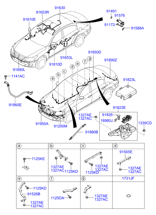 A/C SYSTEM - COOLER LINE, FRONT