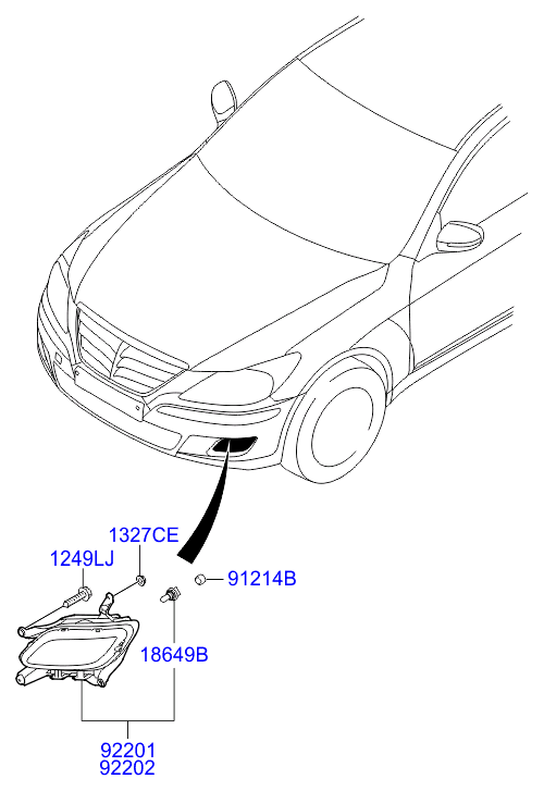 A/C SYSTEM - COOLER LINE, FRONT