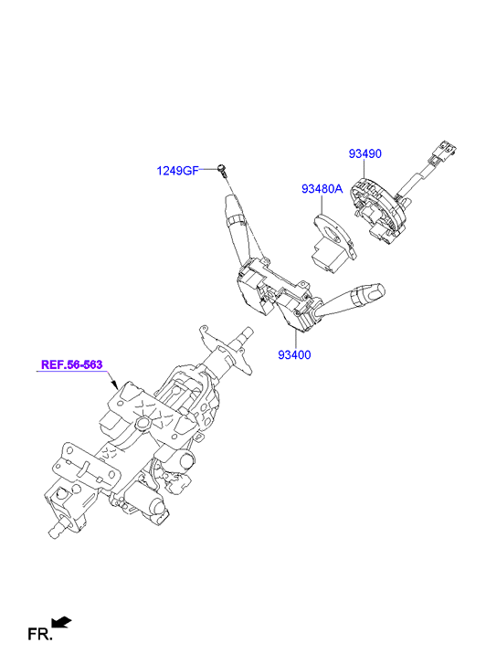 A/C SYSTEM - COOLER LINE, FRONT