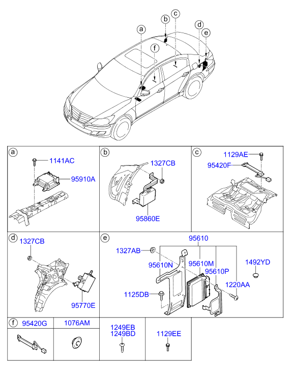 A/C SYSTEM - COOLER LINE, FRONT