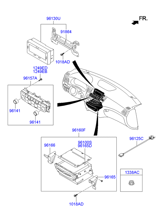 A/C SYSTEM - COOLER LINE, FRONT