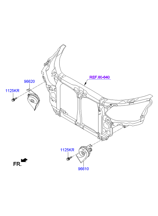 A/C SYSTEM - COOLER LINE, FRONT