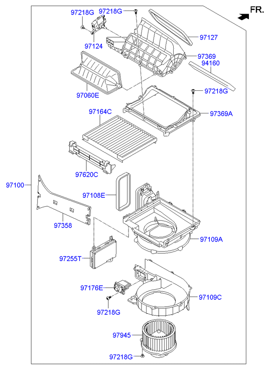 A/C SYSTEM - COOLER LINE, FRONT