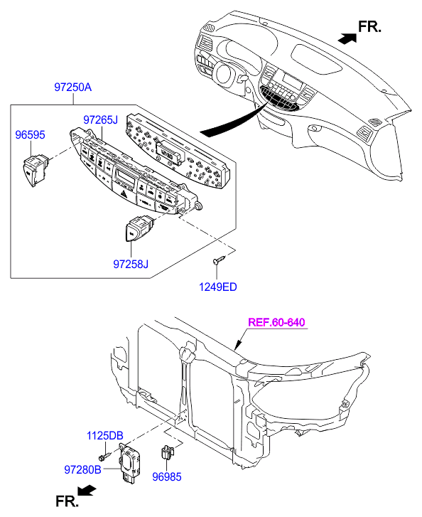 A/C SYSTEM - COOLER LINE, FRONT