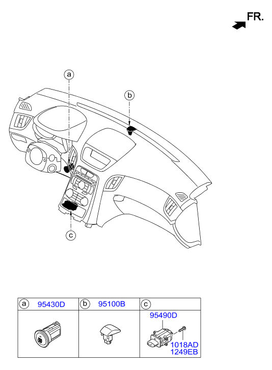 A/C SYSTEM - COOLER LINE, FRONT