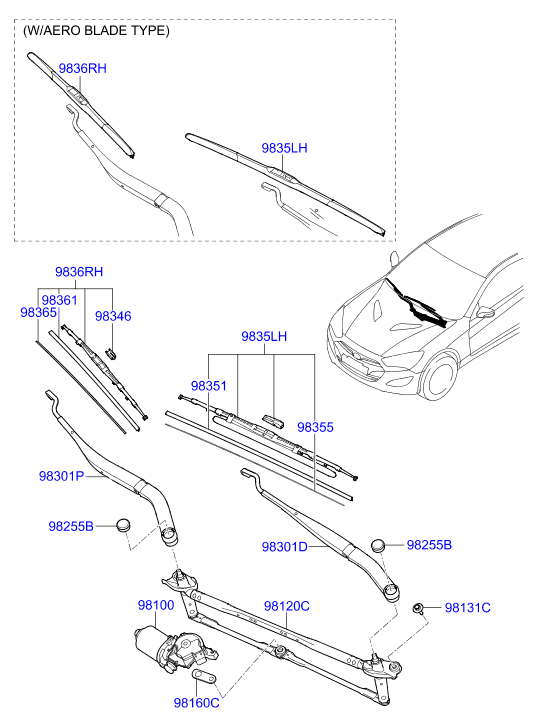 A/C SYSTEM - COOLER LINE, FRONT