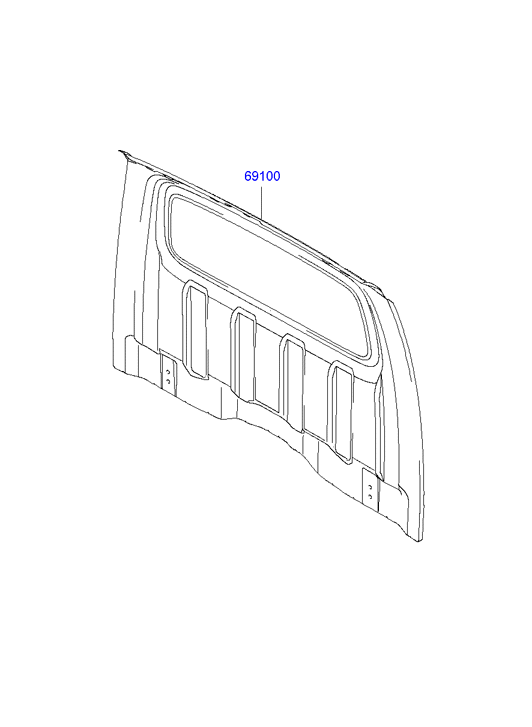 PANEL - REAR DOOR