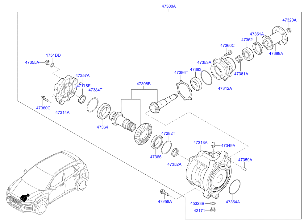 DRIVE SHAFT (REAR)