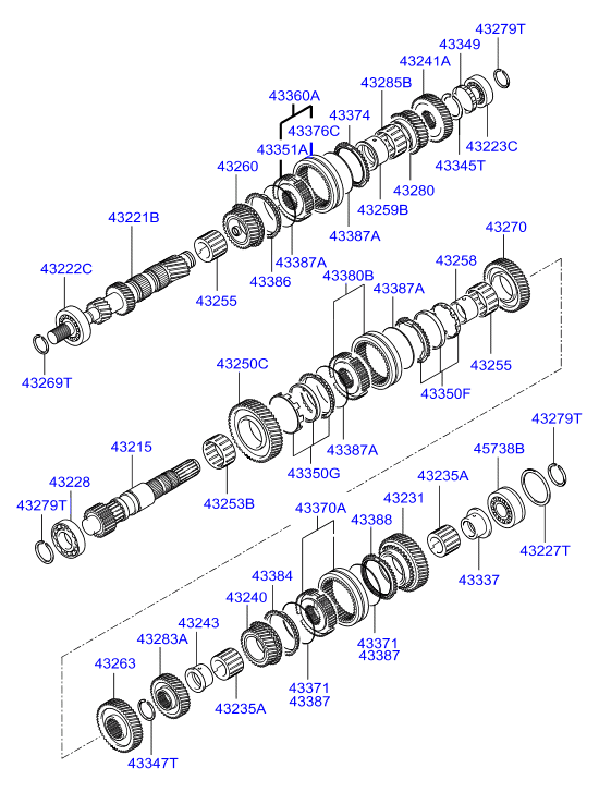 DRIVE SHAFT ASSY - REAR