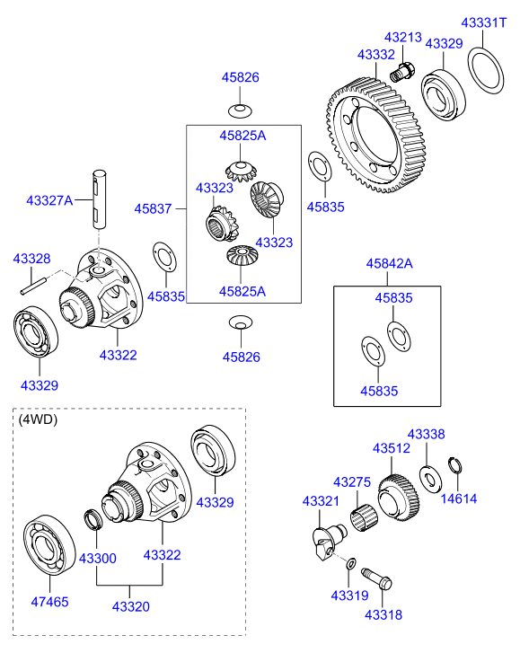 DRIVE SHAFT ASSY - REAR