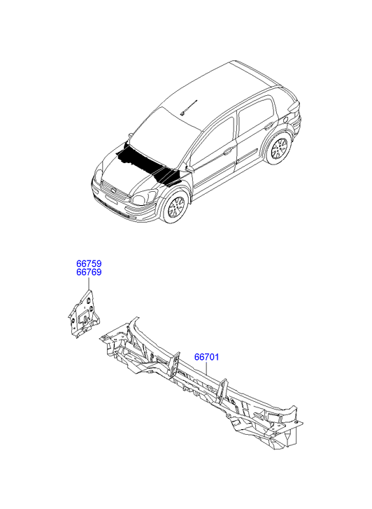 PANEL - REAR DOOR