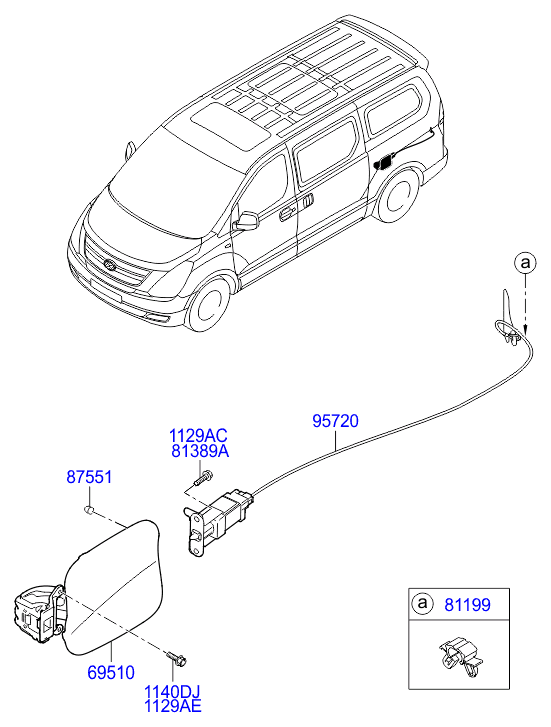 HARDWARE - REAR SEAT