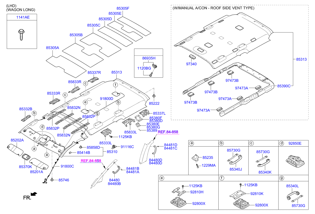 HARDWARE - REAR SEAT