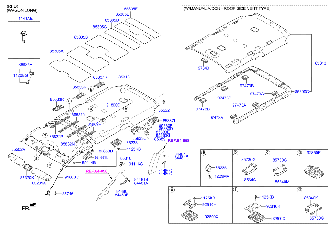 HARDWARE - REAR SEAT