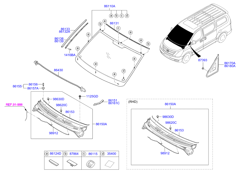 HARDWARE - REAR SEAT