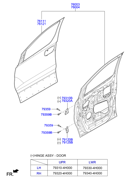 PANEL - REAR DOOR