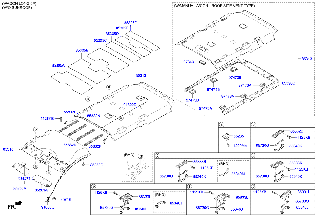 HARDWARE - REAR SEAT