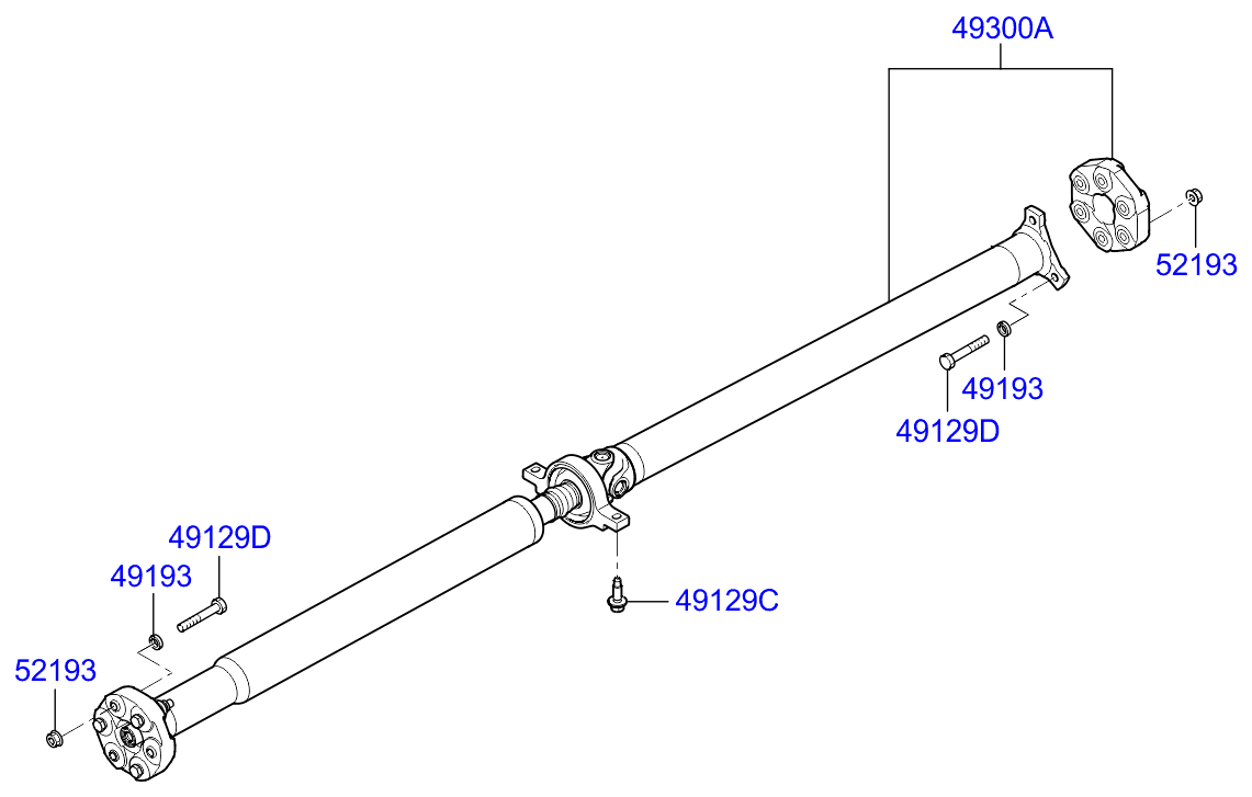 DRIVE SHAFT - FRONT