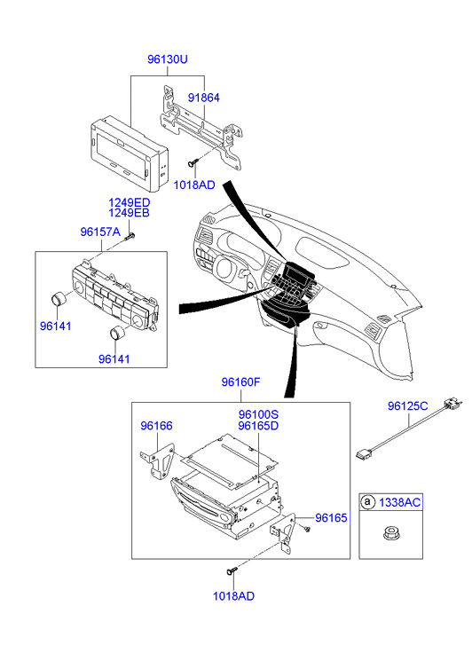 A/C SYSTEM - COOLER LINE, FRONT