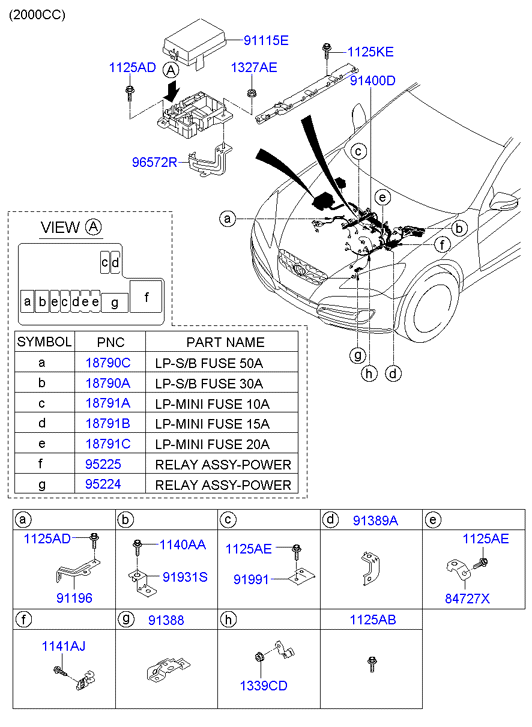 A/C SYSTEM - COOLER LINE, FRONT