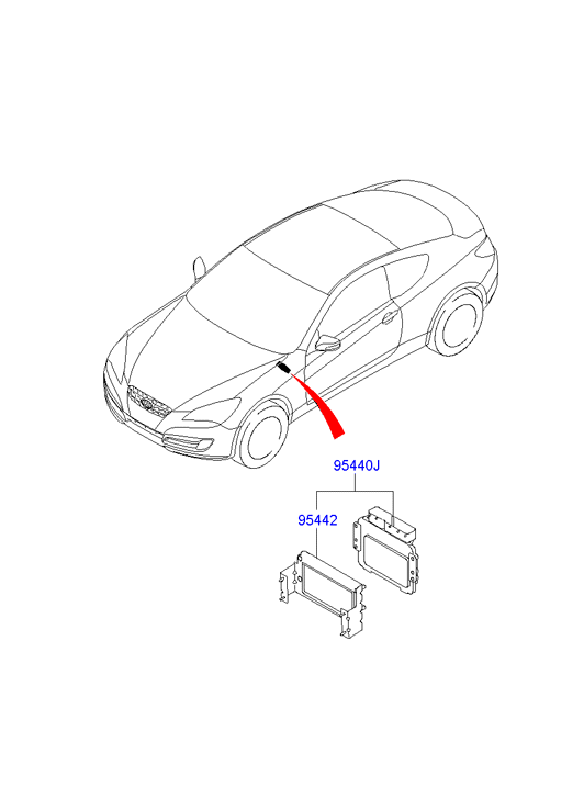 A/C SYSTEM - COOLER LINE, FRONT