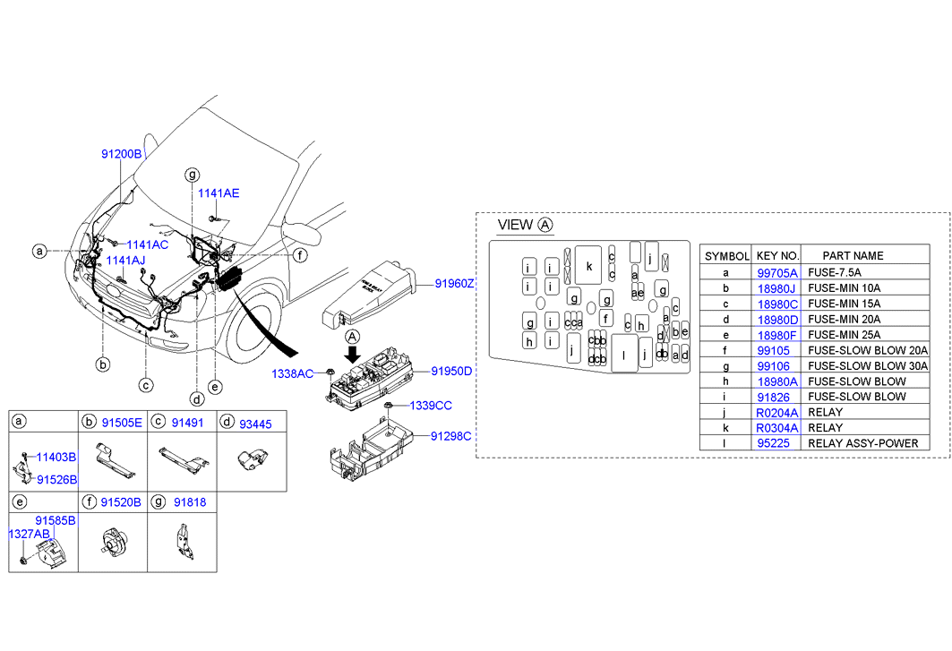 A/C SYSTEM - COOLER LINE, REAR