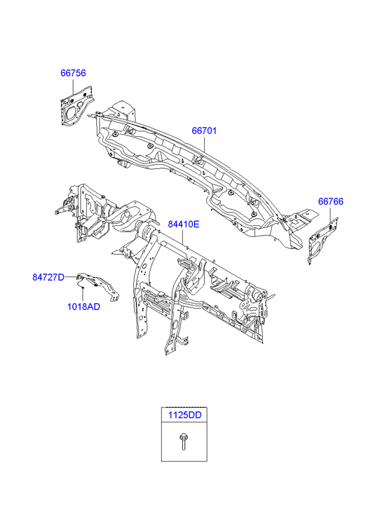 PANEL - REAR DOOR