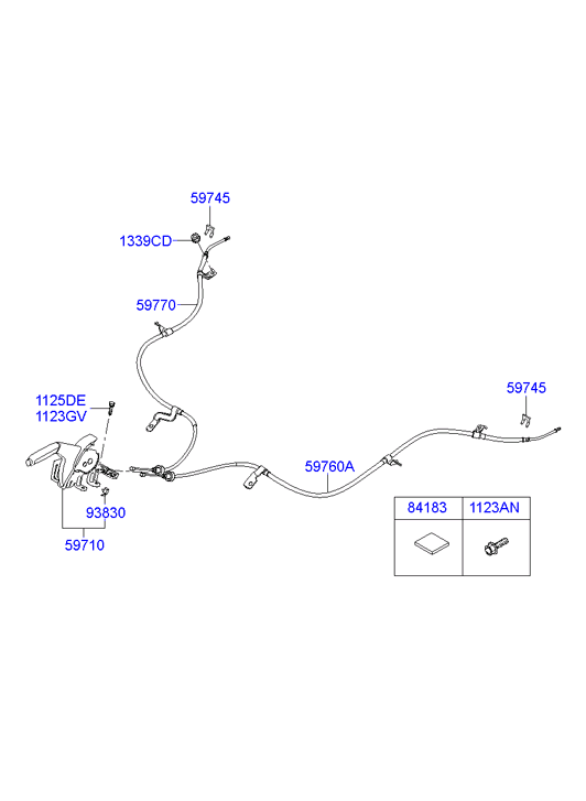 система стояночного тормоза