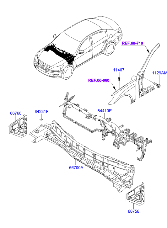 PANEL - REAR DOOR