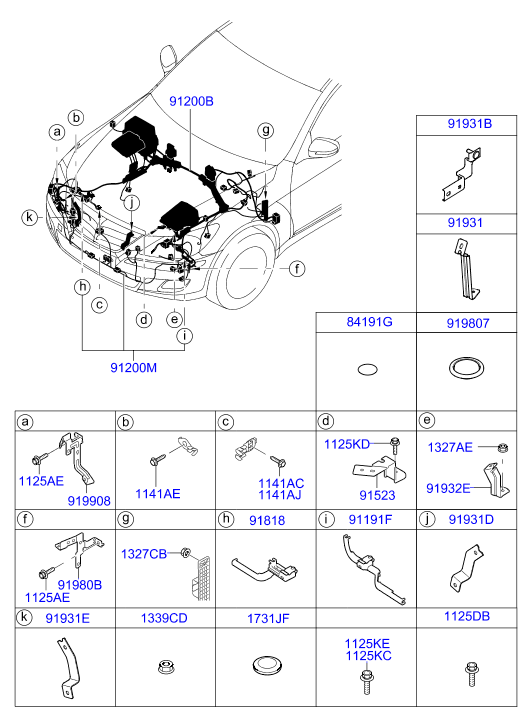 A/C SYSTEM - COOLER LINE, FRONT