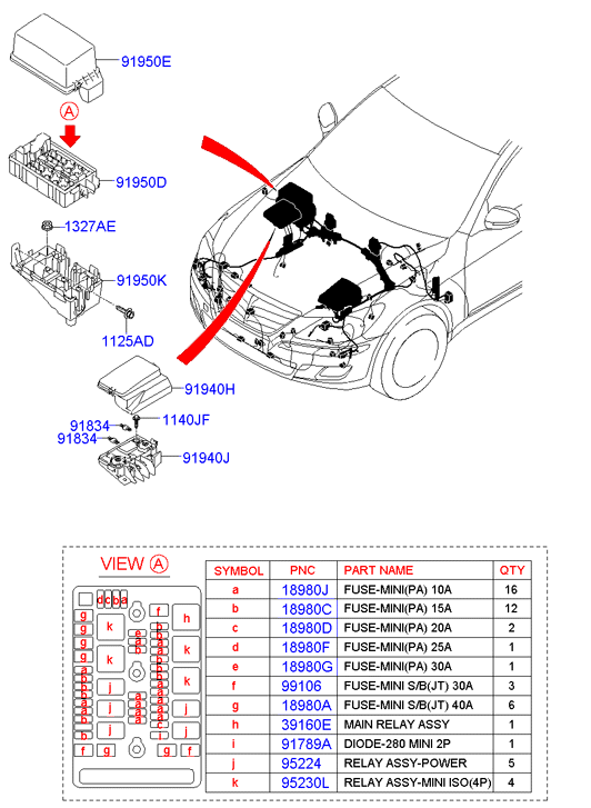 A/C SYSTEM - COOLER LINE, FRONT