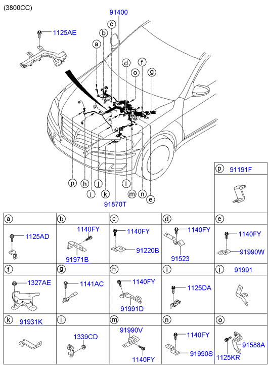 A/C SYSTEM - COOLER LINE, FRONT